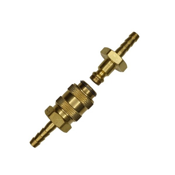 409 Racor rápido con bloqueo simple Ø 6 mm