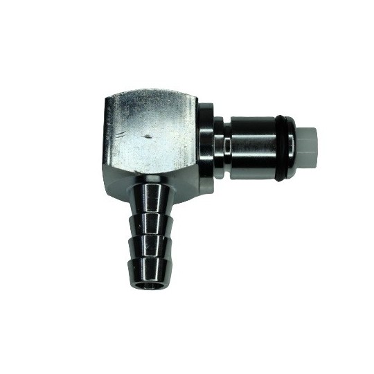 442 Raccord rapide coudé "CPC" Ø 6.4 mm, vue de face