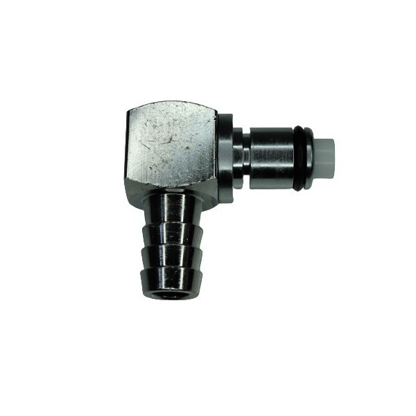 441 Racor rápido acodado "CPC" Ø 9.5 mm, vista frontal