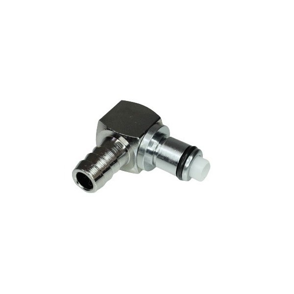 441 Racor rápido acodado "CPC" Ø 9.5 mm, vista lateral