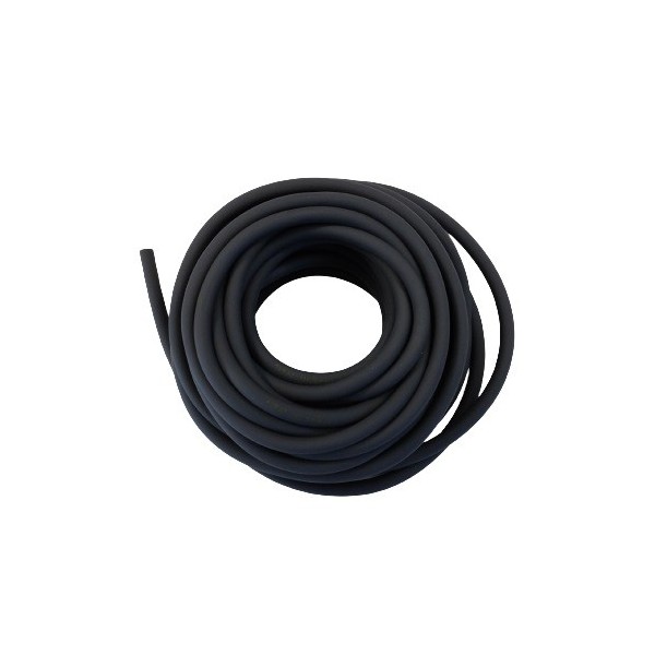 487 Durite noire en Elastomère Ø 2 x 5 mm, rouleau