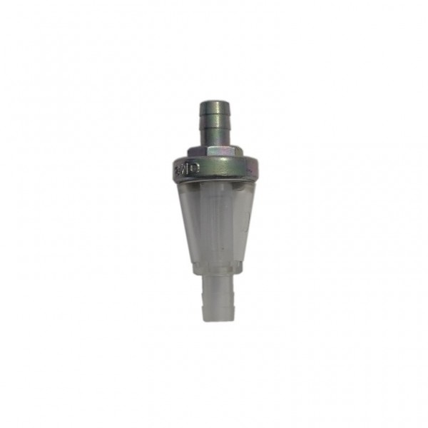 Fuel filter "conical" Ø 6 mm "OMG" (dismantleable for cleaning)