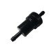 529 Filtro de gasolina de aluminio desmontable "JMP" Ø 6.5 mm