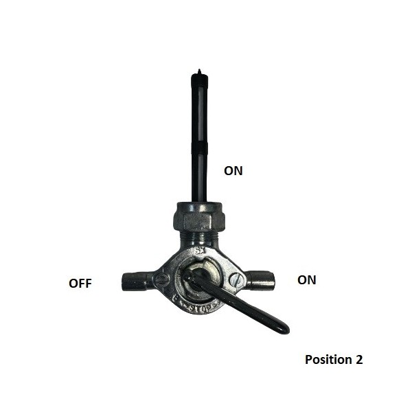 458 Rubinetto carburante, dado M 16 x 1.00, posizione 2
