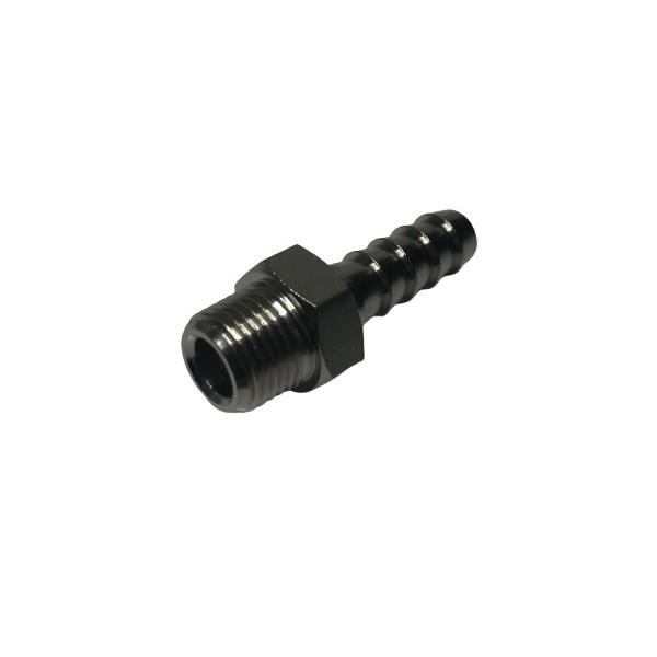612 Racor macho BSP 1/8" salida Ø 6 mm