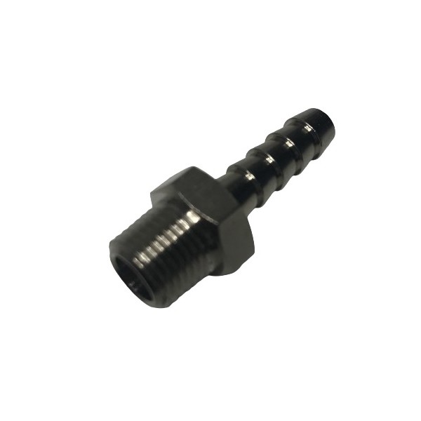 613 Racor macho NPTF 1/8" salida Ø 6 mm