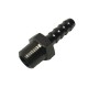 613 Raccordo Maschio NPTF 1/8" uscita Ø 6 mm