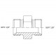 608 Adapter NPT 1/8" männlich / BSP 1/8", Schema