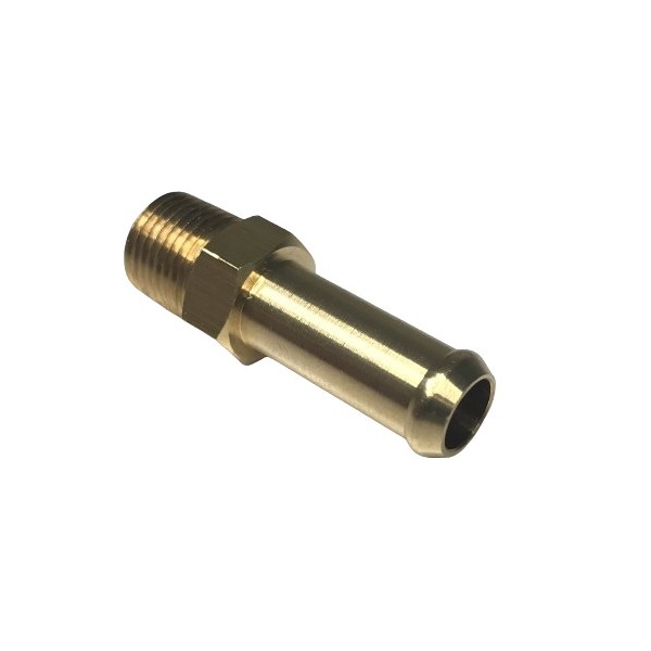 621 Racor acanalado BSPT 1/8"x 28 salida Ø 8 mm