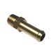 621 Racor acanalado BSPT 1/8"x 28 salida Ø 8 mm