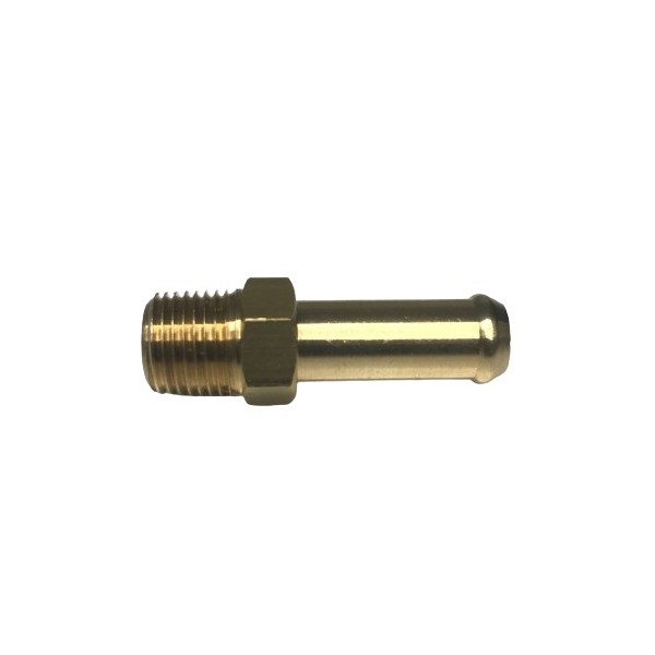 621 Raccordo cannelato BSPT 1/8" uscita Ø 8 mm