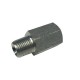 627  Adapter aus verzinktem Stahl, Außengewinde NPT 1/8„ / Innengewinde BSPP 1/8“