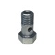 626 Single BSP 1/8" cylindrical banjo screw, top view