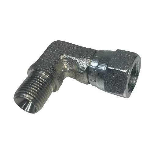 620 Raccord en Acier  coudé à 90° BSPP 1/8"