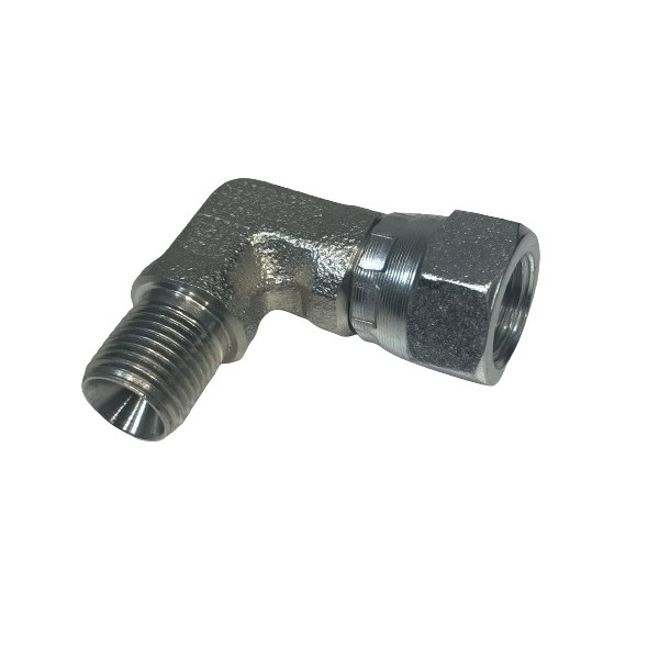 620 Racor de acero en ángulo de 90° BSPP 1/8"