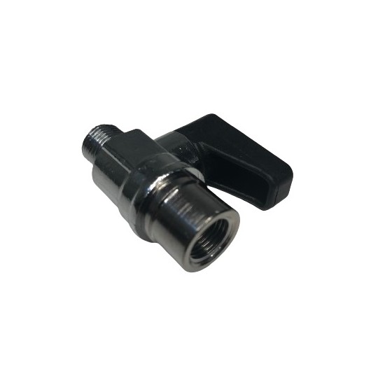 630 Mini válvula de cuarto de vuelta, BSPT 1/8" / 1/8" BSPP