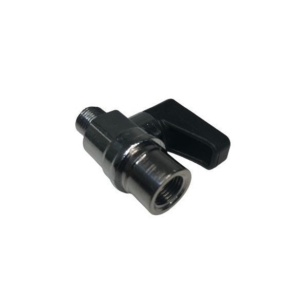 630 Mini vanne 1/4 tour, BSPT 1/8" / 1/8" BSPP