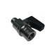 630 Mini válvula de cuarto de vuelta, BSPT 1/8" / 1/8" BSPP