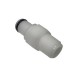 644 Racor de salida BSPT 1/4" para racor rápido, vista trasera