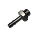 636 Racor acanalado BSPP 1/8" salida Ø 5 mm, vista superior