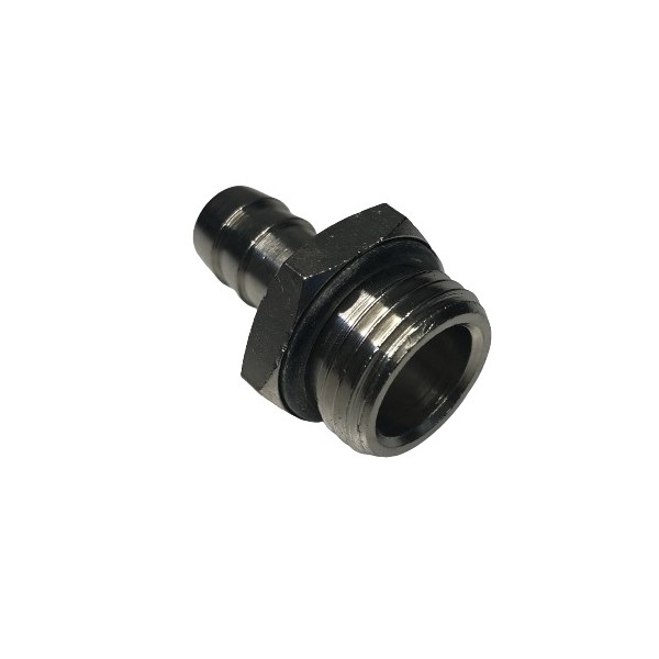 642 Male hose adapter BSPP 1/2" / 11 mm, top view