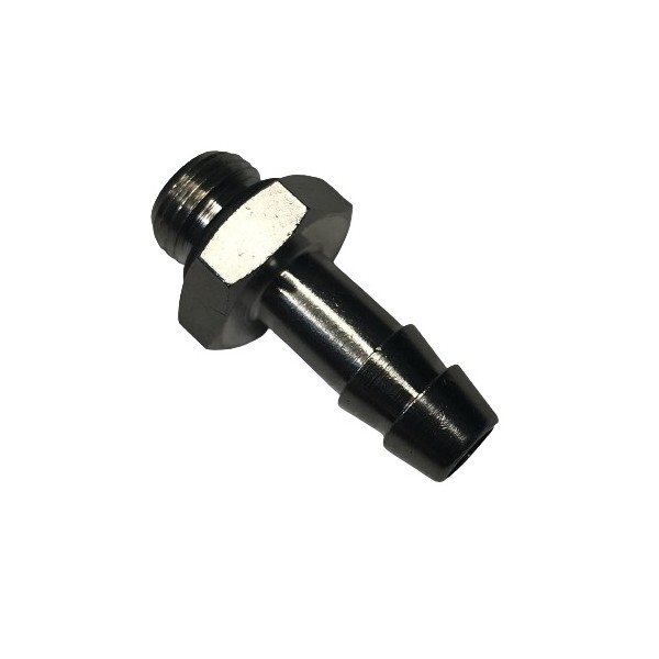 637 Racor acanalado BSPP 1/8" salida Ø 7 mm, vista trasera