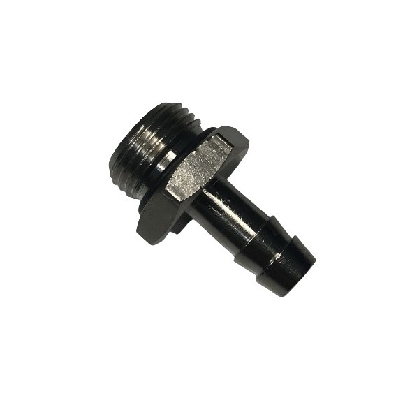 641 Male hose adapter BSPP 3/8" / 9 mm, rear view