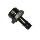 641 Racor acanalado BSPP 3/8" salida Ø 8 mm, vista trasera