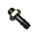 638 Raccord cannelé BSPP 1/8" sortie Ø 9 mm, vue arrière