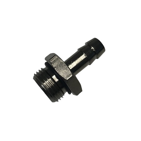 640 Raccord cannelé BSPP 1/4" sortie Ø 12 mm