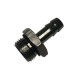 640 Racor acanalado BSPP 1/4" salida Ø 12 mm