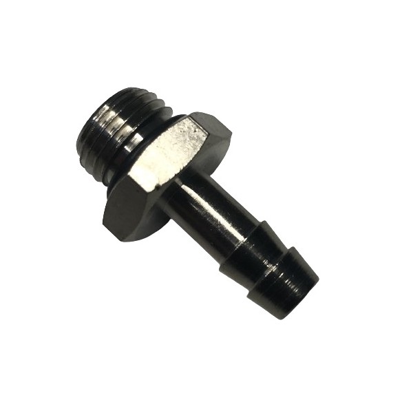 639 Male hose adapter BSPP 1/4" / 8 mm, rear view