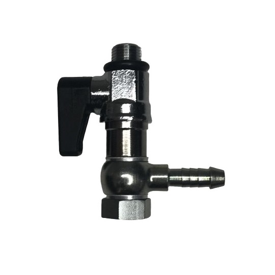 660 Robinet d'essence BSPT 1/8" "gros débit" sortie Ø 8 mm