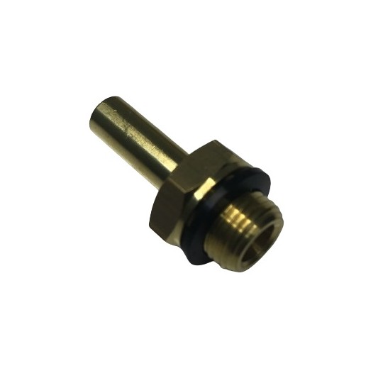 634 Raccord cannelé BSPP 1/8" sortie 6 mm