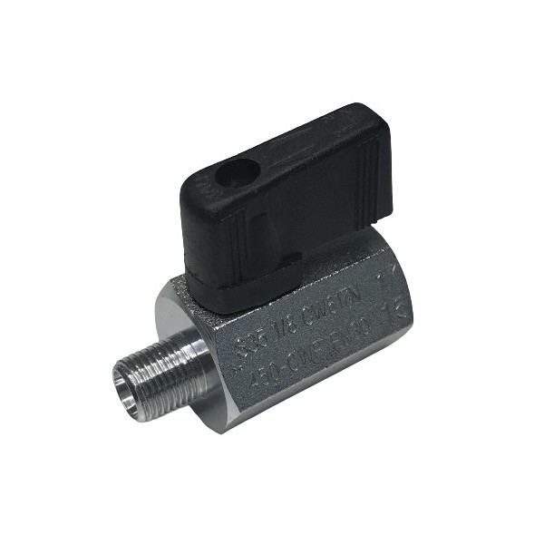 650 Mini vanne 1/4 tour, BSPP 1/8"