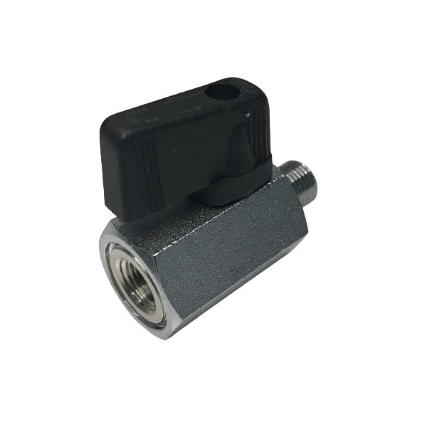 650 Mini vanne 1/4 tour, BSPP 1/8"x 28
