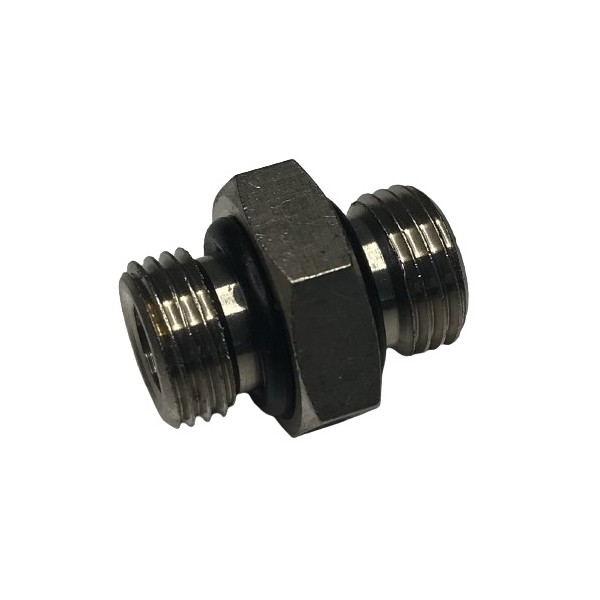 658 Adaptateur mâle avec joint NBR, BSPP 1/8"/BSPP 1/8"