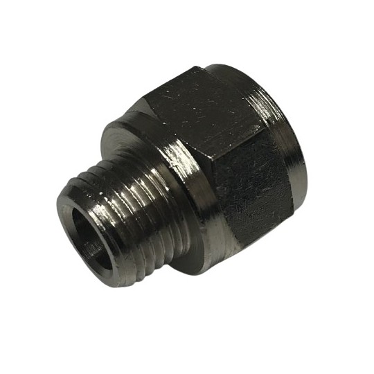 653 Adaptateur, male BSPP 1/8"x 28 / femelle BSPP 1/8"x 28