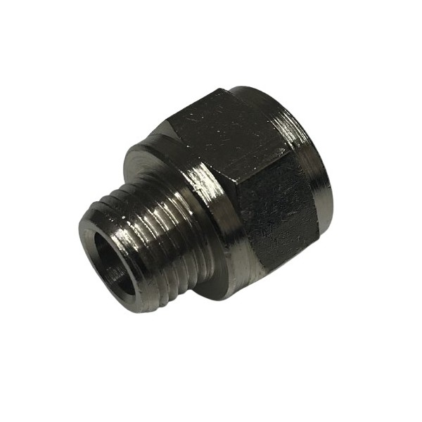 653 Adaptador, macho BSPP 1/8"x 28 / hembra BSPP 1/8"x 28