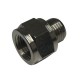 653 Adaptateur, male BSPP 1/8"x 28 / femelle BSPP 1/8"x 28, vue 2