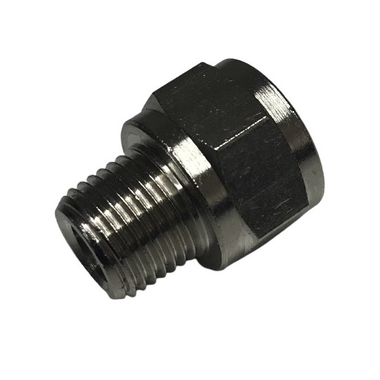653 Adapter, male BSPT 1/8" / female BSPT 1/8"