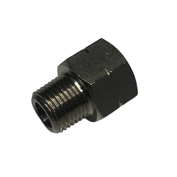 654 Adaptador, macho BSPT 1/8" / hembra NPT 1/8"