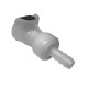 343 Raccord rapide avec clapet anti retour (6.4 mm), vue arrière