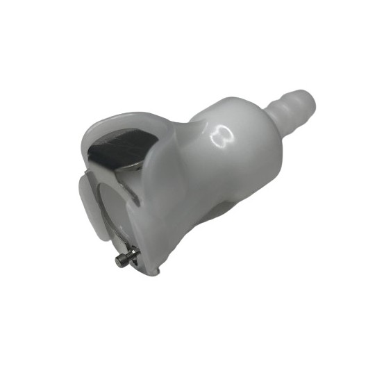 643 Conector rápido con válvula antirretorno (6.4 mm)