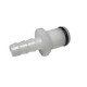 645 Racor acanalado Ø 6,5 mm, para racor rápido "CPC"