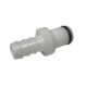 671 Raccord cannelé Ø 8 mm, pour raccord rapide "CPC"