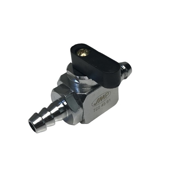 713 Robinet d'essence " on line" JMP Ø 8 mm, vue latérale