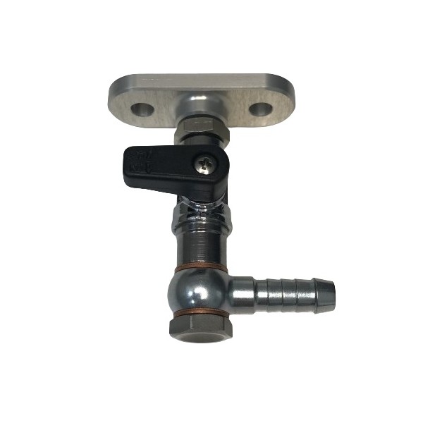 716 Kit rubinetto benzina "alto flusso" interasse 34 mm