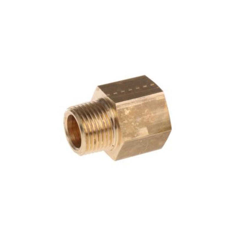 Adaptateur en inox série 120H : 1/2'' NPT femelle vers 1/8'' NPT mâle