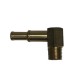 386 Racor de latón 90° NPTF 1/8", salida Ø 6/8 mm, vista 2